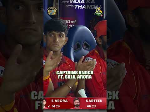 Salil Arora leads from the front with a composed captain’s innings to keep the Lions roaring.