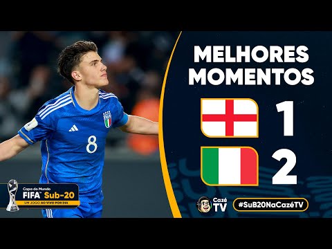 Gols e lances de Inglaterra x Itália