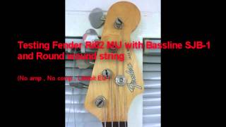 Video thumbnail for Fender ri62 MIJ with SJB-1 + round wound string by Tosaphon.C