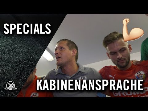 Vor dem Profi-Duell gegen Chemnitz: Motivierende Kabinenansprache beim FC Grimma