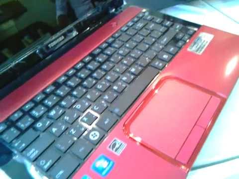 Toshiba Satellite L840 Series Red color (L840-A608 Gloss Modena Red with Crossline)