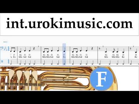 Tutorial de Tuba Imagine Dragons - Bad Liar Clases Notas um-i703