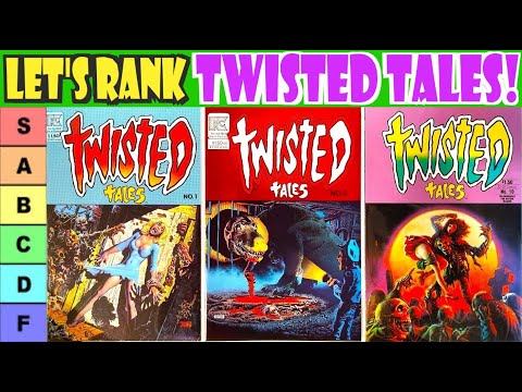 Let's Rank TWISTED TALES! 1982 Corben, Bolton Review. Best Covers Comic Books Comics by Comicsamurai