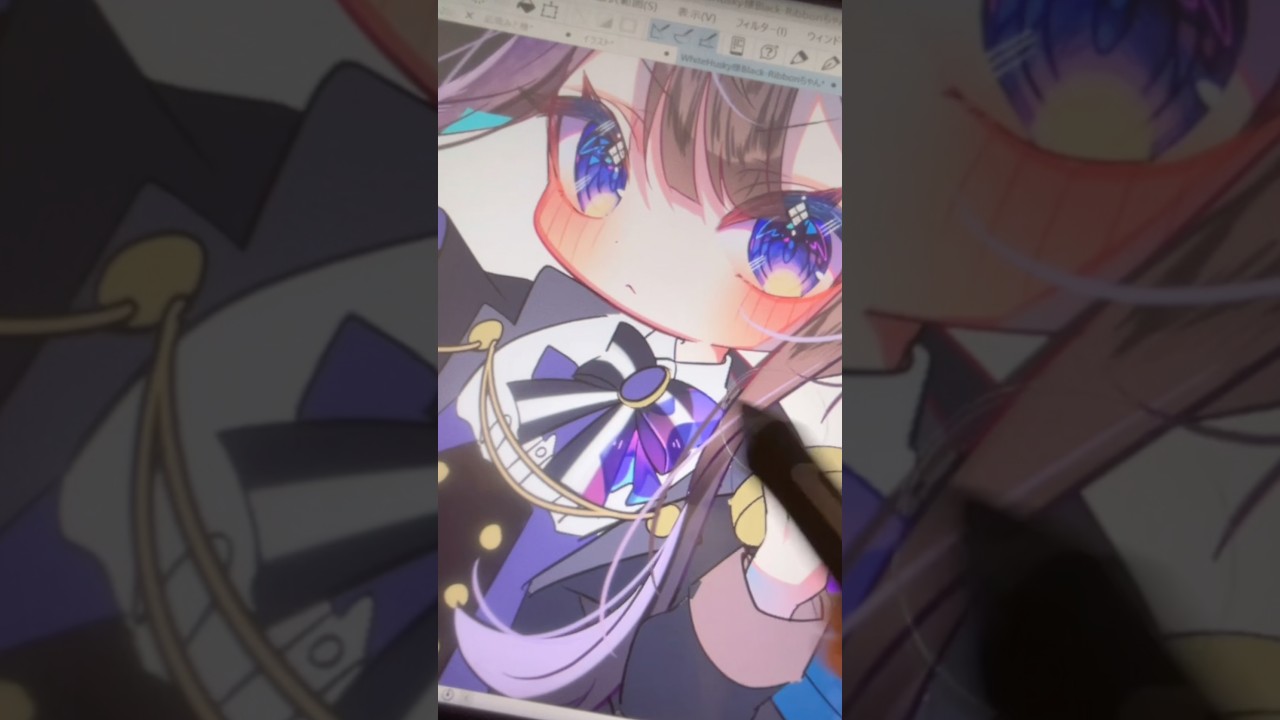 ご依頼イラストメイキング#イラスト #イラストメイキング  #illustration