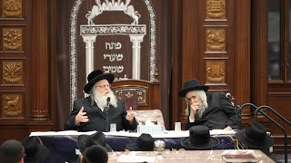מעמד חיזוק והכנה לקבלת התורה ר' שאול אלתר מגור - שיקאגו | R Shaul Alter - West Rogers Park - Chicago