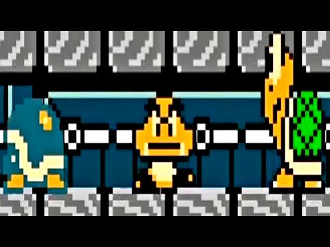 Super Mario Maker 2 🔧 Mario's Sidekicks ~ Enemy Co-Op 🔧 DarkDave