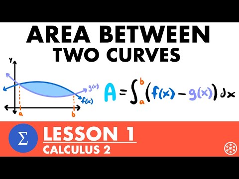 Area Between Two Curves | Calculus 2 Lesson 1 - JK Math
