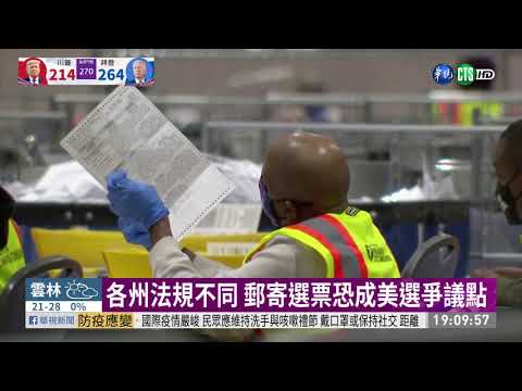 美國大選郵寄選票 驚見中國順豐快遞!