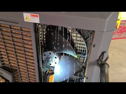 Hessaire swamp cooler - water pump DIY replaced after two months ($17 fix, tho)