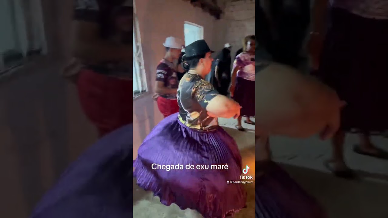 Chegada de exu maré no tereiro