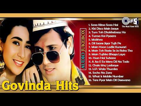 Govinda 💞 Karishma Kapoor||90's Block Buster Romantic💖💘hit Songs Collection|| Govinda Hit Songs Mp3