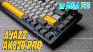 AJazz AK820 Pro vs AULA F75: The Ultimate $60 Keyboard Showdown