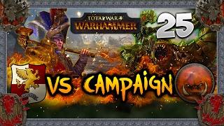 NOWHERE TO RUN! Total War: Warhammer - Greenskins VS Empire Campaign w/ LegendofTotalWar #25