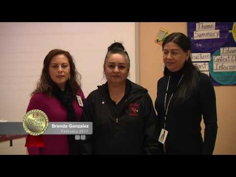 Teacher of the Month FEBRUARY 2016-2017