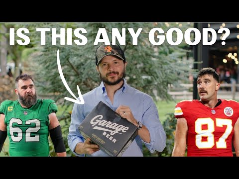 Kelce Brothers’ Garage Beer: Does It Live Up to the Hype? | Taste Test & Review!