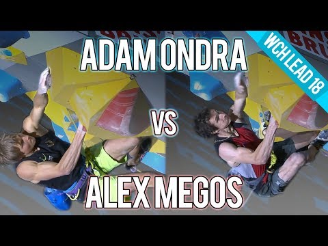 Adam Ondra vs Alexander Megos | Climbing World Championships Innsbruck 2018 | Lead
