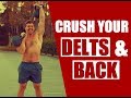 Kettlebell Shoulder & Back Workout | Chandler Marchman