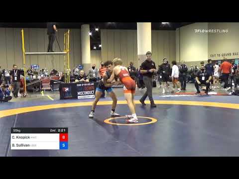 55 Kg Final Conor Knopick MWC Wrestling Academy Vs Billy Sullivan Legends Of Gold Las Vegas