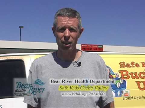 Bear River Health Department car seat safety check