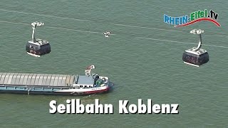 preview picture of video 'Seilbahn Koblenz : Rhein-Eifel.TV'