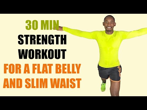 30 Minute Dumbbell Strength Training for Fat Loss Full Body Workout  250 Calories 