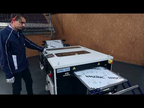 New profiling machine DIPRO P7200 Intuitive profiling at industrial scale