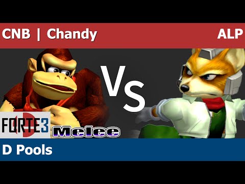 Forte 3 Melee - CNB | Chandy (DK) vs ALP (Fox) - D Pools