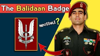 How To Earn The Balidaan Badge? PARA Commando Bali