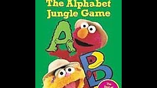 Opening To Sesame Street:The Alphabet Jungle Game 