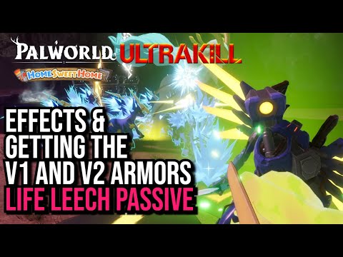 Where To Get Legendary V1 Armor & Powers Showcase - Palworld v0.7 Ultrakill