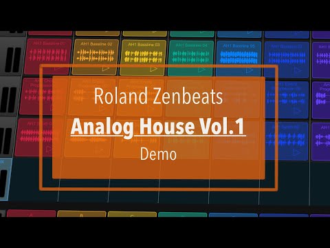 Roland Zenbeats 2.0 - Demo: Analog House Vol. 1