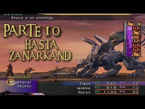 Final Fantasy X: Hasta Zanarkand (Guía sin Tablero de Esferas) Full HD