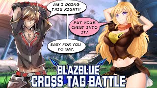 Yang & Naoto Punch, Punch, Punch! | Blazblue Cross Tag Battle