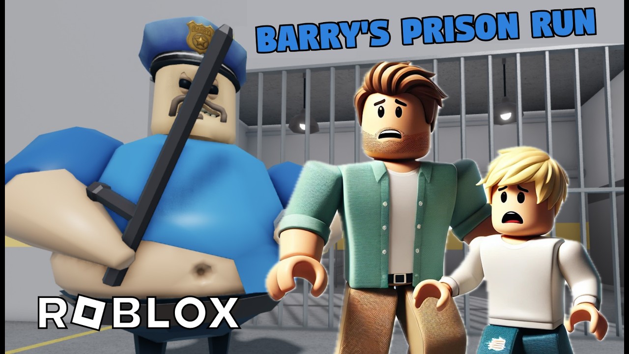Barry's Prison Run! (Obby) gameplay