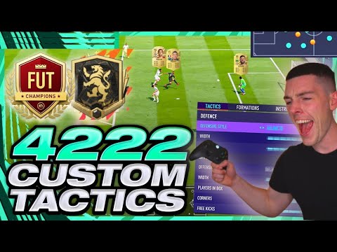 META 4222 CUSTOM TACTICS!! BEST FORMATION IN FIFA 23? **POST PATCH**