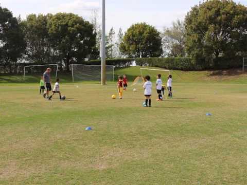 Dribbling Warm up #1 U5 U7 1,2,3 turns and Ice Monster