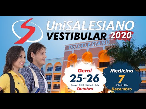 Vestibular 2020 UniSALESIANO Araçatuba