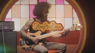 Video thumbnail for Ernie Ball Music Man: Retro '70s StingRay Bass in Heritage Natural by Ernie Ball