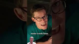 When matter goes faster than light speed... This happens #shorts #space #science