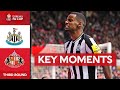 Sunderland v Newcastle United | Key Moments | Third Round | Emirates FA Cup 2023-24