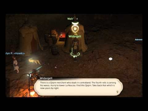 Final Fantasy 14: Monk Lv 45 (artifact gear quest)