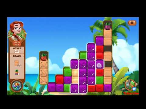 Lost Island Blast Adventure Level 611 NO BOOSTERS - A S GAMING