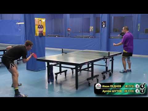 2.LEDNEV - SHUTOV Moscow КлубАртТТ #tabletennis #настольныйтеннис