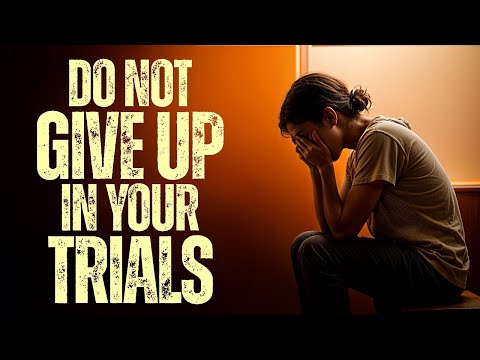 Don't QUIT! (GOD IS TESTING YOU) | Trust God Through The Trial | Christian Motivation