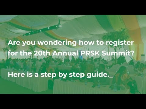 Register Now for the 20th Annual PRSK Summit
