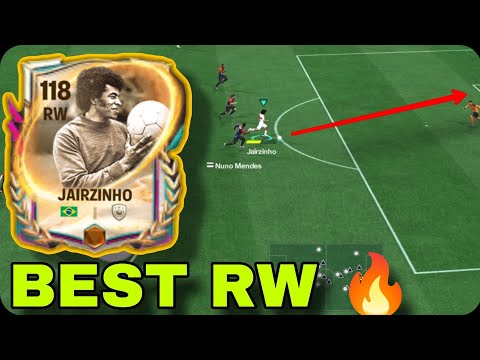 113 OVR JAIRZINHO IS UNSTOPPABLE! 🇧🇷 Best RW in FC Mobile 26? (Footyverse Icon Gameplay)