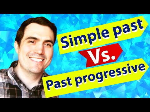 Simple Past vs. Past Progressive (Learn English!)