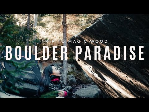 BOULDERING IN MAGIC WOOD: Our First Experience | Outdoor Adventure