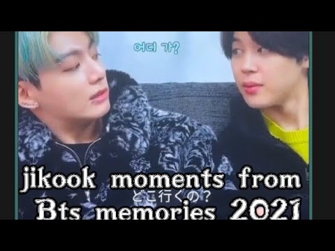 jikook lovely moments from Bts memories of 2021 DVD #jikook #minkook #jikookmoments #jikookmemories💜