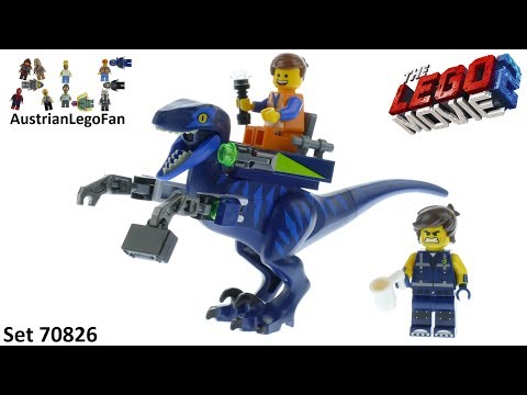 Vidéo LEGO The LEGO Movie 70826 : Le tout-terrain Rextrême de l'espace Rex !